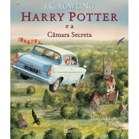 Harry Potter e a cÃ¢mara secreta- ilustrado