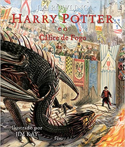 Harry Potter e o cÃ¡lice de fogo - Ilustrado 